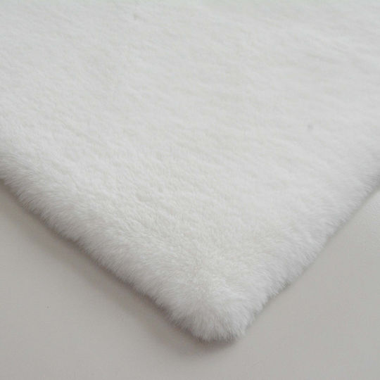 Newplan Puffy Set De Covoare Pentru Dormitor Shaggy Culoare Ivory 3 Bucăți