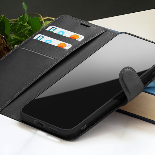 Zanaé Wallet Case Oppo A74 5G A54 5G Stand Tab Black
