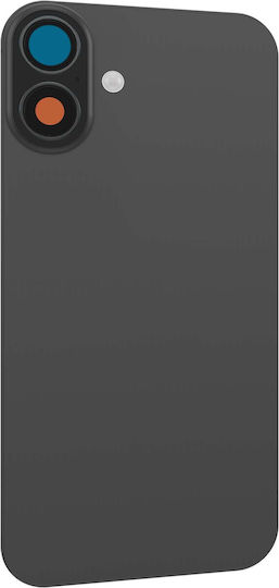 Clappio Replacement Battery Cover Iphone 16 Plus Integrated Adhesive Black