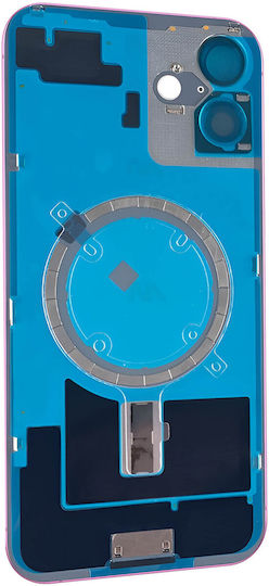 Clappio Replacement Battery Cover Iphone 16 Plus Integrated Adhesive Pink