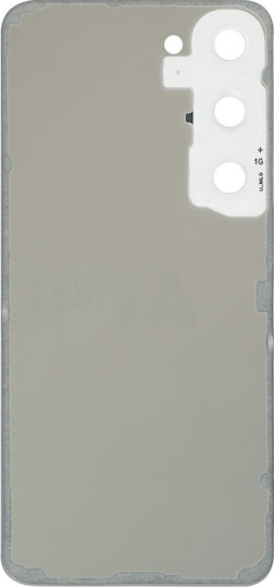 Clappio Replacement Battery Cover Galaxy S23 Integrated Adhesive Olive Green