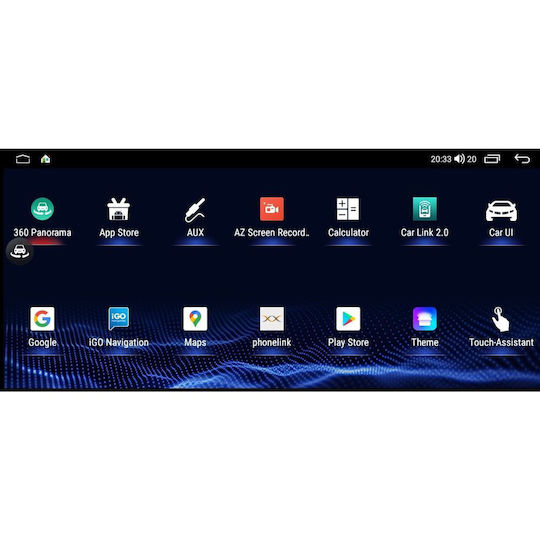 Lenovo Car Audio System for Lexus RX 2020-2022 (Bluetooth/USB/WiFi/GPS/Apple-Carplay/Android-Auto) with Touch Screen 12.3"