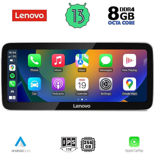 Lenovo Car Audio System for Lexus RX 2020-2022 (Bluetooth/USB/WiFi/GPS/Apple-Carplay/Android-Auto) with Touch Screen 12.3"