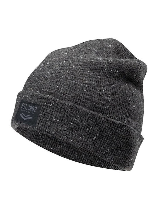 Beanie Männer Beanie Gestrickt in Gray Farbe
