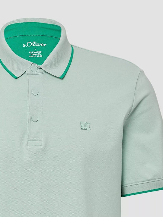 Tricou Polo Verde Mentă
