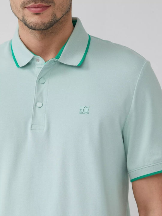 Tricou Polo Verde Mentă
