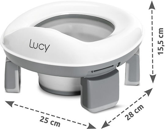 Lorelli Portable Potty Gray