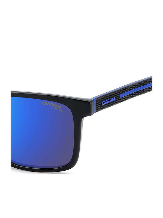 Carrera Men's Sunglasses With Black Horn-Rimmed Frame And Grey Lens 13/S D51/Z0