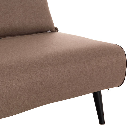 Asma Doppelsitzer Sofa Bett Dunkles Beige 143x78x84cm