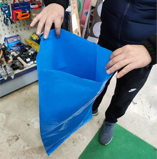 Dalimond Trash Bags Reinforced for Rubble 40x80cm 10pcs Blue