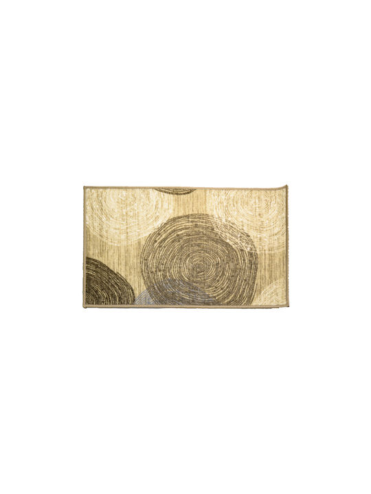 Chios Hellas Pyramis 61 Kitchen Mat Runner with Anti-slip Underlay Ecru 60x140εκ. TA288