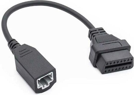 Car Adapter Cable Honda 3 Pin to OBD2 16 Pin
