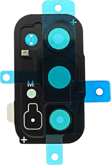 Clappio Replacement Rear Camera Lens Galaxy S20 Fe Frame Black