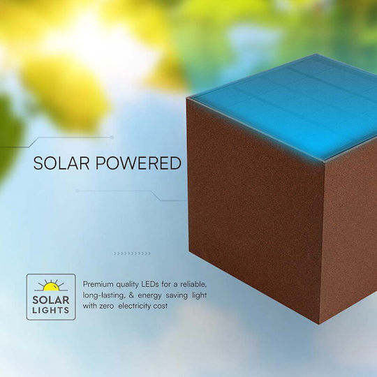 V-TAC Lampă Solară 9W 860lm cu Alb Natural Lumină 4000K IP65 15bucx15.3bucx15buccm