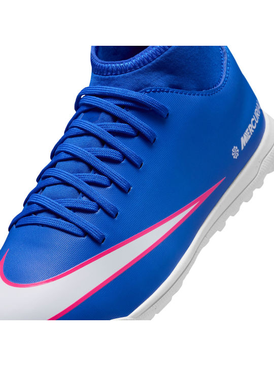 Jr Superfly 10 Club TF Παιδικά Ποδοσφαιρικά Παπούτσια με Σχάρα Μπλε