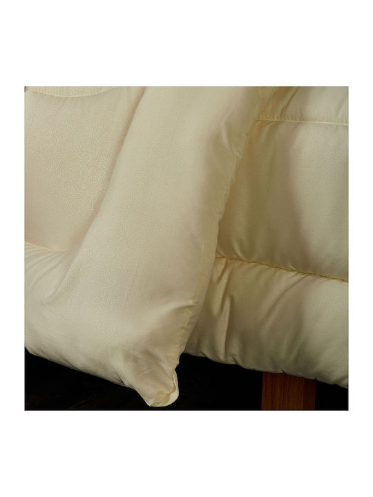Whitegg Πάπλωμα Υπέρδιπλο με Γέμιση Microfiber 220x240εκ. ΠΑΠ96 1 Terracotta