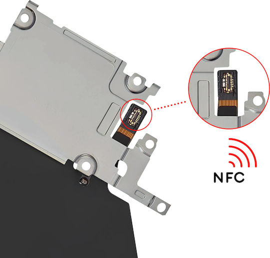 Clappio NFC Antenna Cable Galaxy S22 Wireless Charging Mobile Payment Black