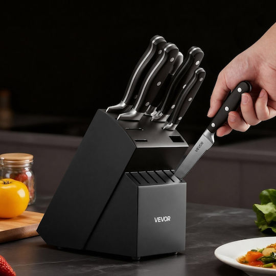 Vevor Knife Set with Base of Stainless Steel 15 Pieces