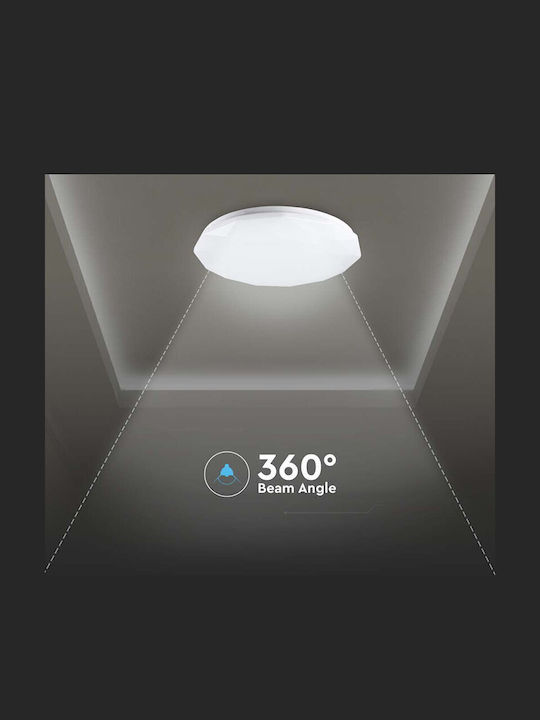 V-TAC Panou LED Rotund 20W 38.8cm