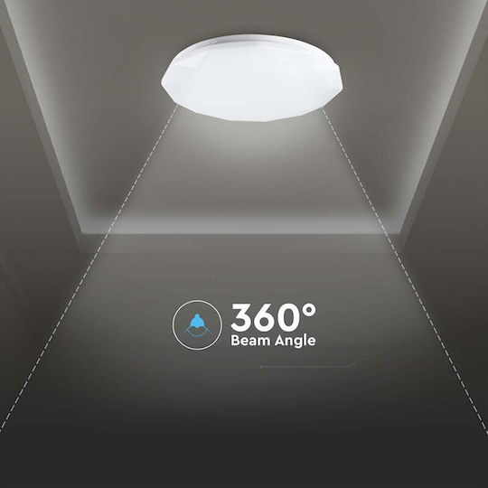 V-TAC Round Outdoor LED Panel 20W 38.8cm