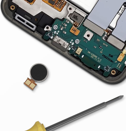 Clappio Cablu De Conexiune Piesă De Reparare Vibrator Samsung Galaxy A36 Negru