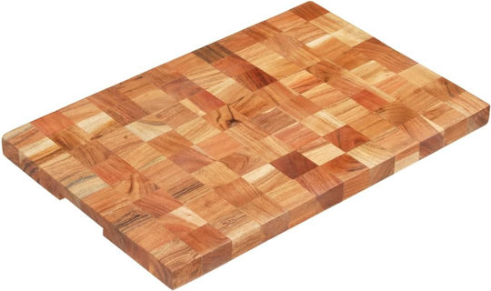 vidaXL Suprafață de Tăiere Lemnoasă Maro 40x30cm 1buc
