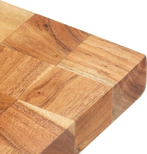 vidaXL Suprafață de Tăiere Lemnoasă Maro 40x30cm 1buc
