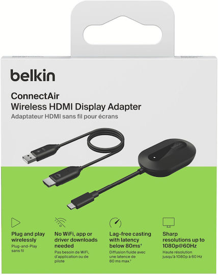 Belkin Connect Converter HDMI male to HDMI female 1pcs