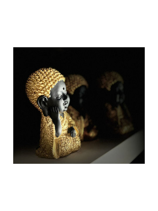 InTheBox Διακοσμητικός Βούδας Πολυρητίνης Baby Buddha 2 12x10x17cm