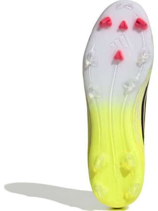 adidas F50 League Mid Football Shoes with Cleats Yellow