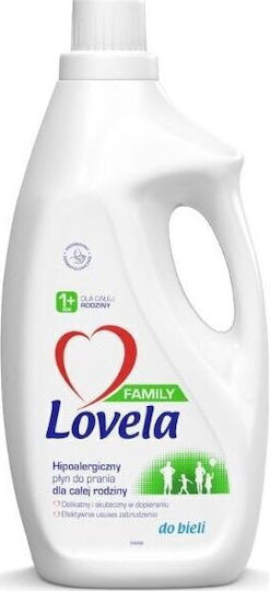 Lovela Liquid Detergent for Whites, Sensitive & Coloreds Clothes 1.85lt (28 Measuring Cups)