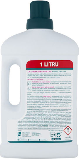 Sanytol Flüssig Waschmittel für Weiße Kleidung 1lt 1cm