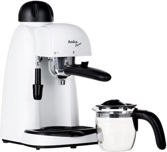 Amica CD1011 Espressomaschine 800W Druck 5bar Weiß