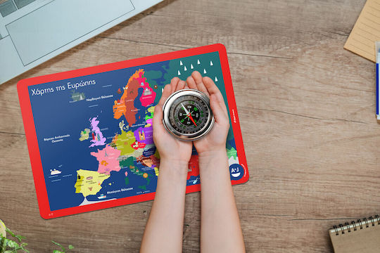 Atoj Educational Placemat Map of Europe