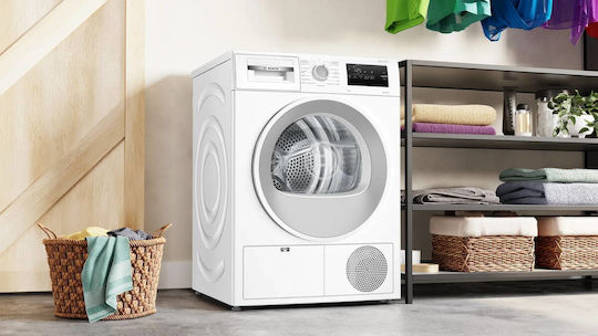 Bosch Serie 4 Στεγνωτήριο 7kg με Αντλία Θερμότητας