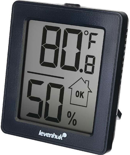 Levenhuk Wezzer Base L10 Digital Termometru & Higrometru pentru utilizare în interior cu spate magnetic