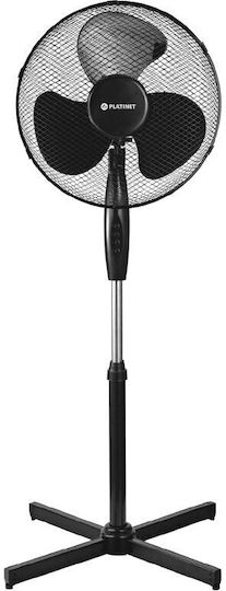 Platinet Ventilator Pe Piedestal 40W Negru