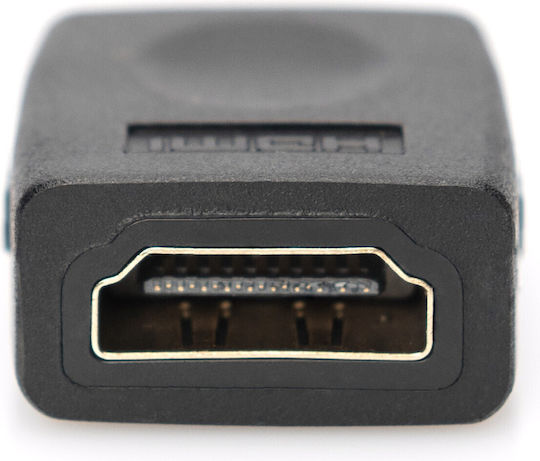 Digitus Hdmi Adapter 4k 3d Capable Ethernet Black