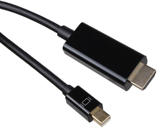 VCOM Cable mini DisplayPort male - mini DisplayPort male 1.8m Black