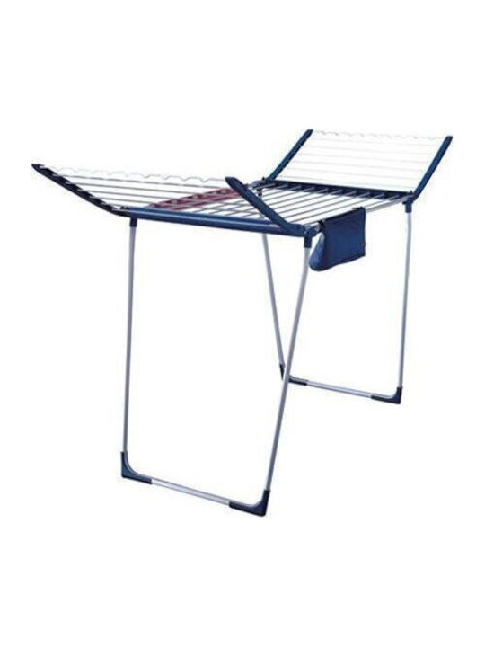 Leifheit Pegasus 120 Solid Compact Πτυσσόμενη Απλώστρα Δαπέδου από Αλουμίνιο με Μήκος Απλώματος 12m