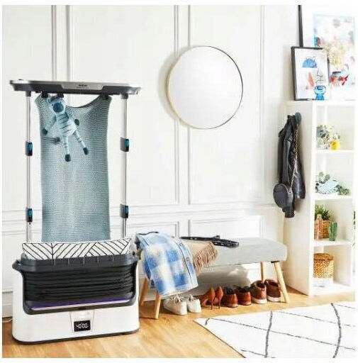 Tefal Care For You Ατμοκαθαριστής Ρούχων Δαπέδου 1800W Λευκός