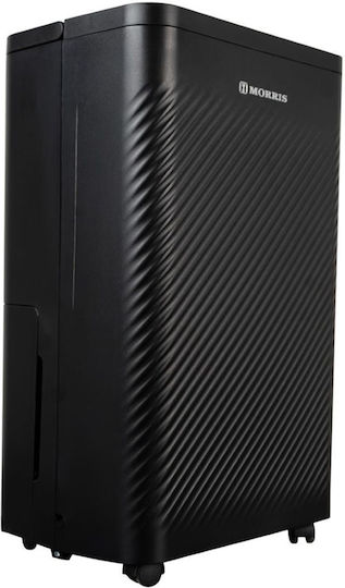 Morris MDB-12165 Αφυγραντήρας με Συμπιεστή Ιονιστή και Wi-Fi 12lt Μαύρος