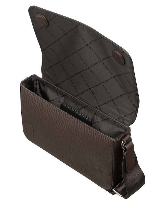 Edison Leder Herrentasche Handtasche Braun