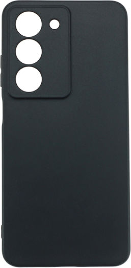 TelForceOne Silicon Back Cover Silicone Black (Realme 14x 5G)