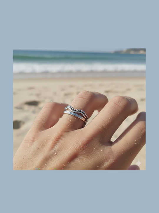 Sharks Bay Clothing Ανδρικό Δαχτυλίδι από Ατσάλι