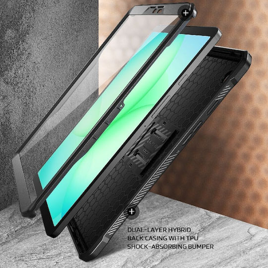 Supcase Unicorn Beetle Pro Back Cover Μαύρη (Galaxy Tab A11 8.7 X133 / X135)