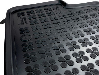 Rezaw Plast Set of Front and Rear Mats 4pcs Tray Type for Seat Leon 2014 Black