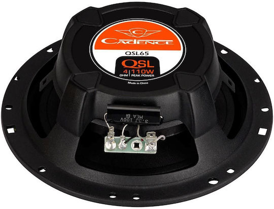Cadence Car Speaker 6.5" with 55W RMS (2 Way)