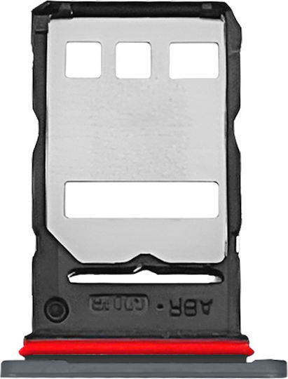 Honor Sim Tray X70i 400 Lite Velvet Schwarz Βάσεις SIM/SD Κινητών
