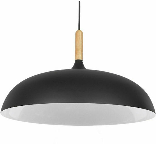 GloboStar Vallete Κρεμαστό Φωτιστικό Μαύρο 45x27εκ. GloboStar Vallete Κρεμαστό Φωτιστικό Μαύρο 45x27εκ.